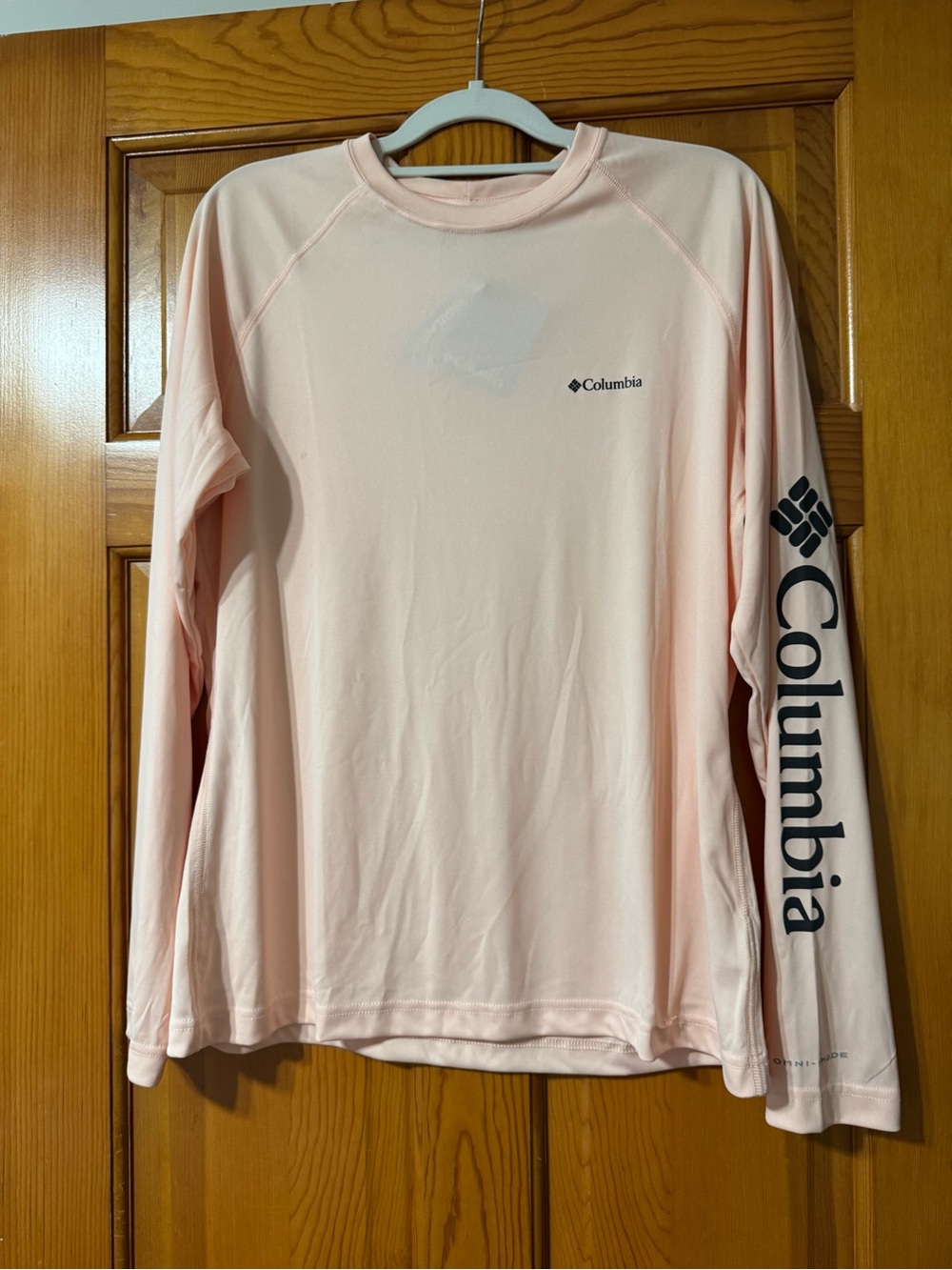 Columbia Women's Long Sleeve Tee - Peach Blossom